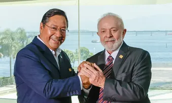 LULA SE REÚNE COM LUIS ARCE NESTA TERÇA EM SANTA CRUZ DE LA SIERRA
