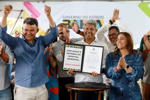 GOVERNO DO ESTADO ENTREGA SISTEMA DE ABASTECIMENTO DE ÁGUA E SINALIZAÇÃO DE TRÂNSITO EM CAPIM GROSSO