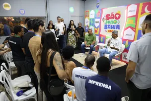 JERÔNIMO FAZ BALANÇO SOBRE SÃO JOÃO EM ÚLTIMA NOITE DE FESTEJOS NO PARQUE DE EXPOSIÇÕES DE SALVADOR