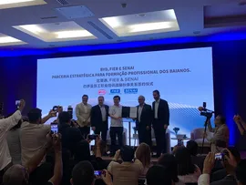 SENAI E BYD ASSINAM PROTOCOLO DE INTENÇÕES E FECHAM PARCERIA PARA CAPACITAÇÃO DE PROFISSIONAIS