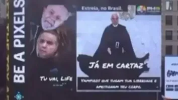 MEMES COM LULA E MINISTROS DO STF SÃO EXIBIDOS NA TIMES SQUARE