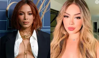 ANITTA ESCLARECE DISTÂNCIA DE MELODY: "QUERO ME ASSOCIAR A COISAS QUE TÊM A VER COM MINHA ENERGIA"