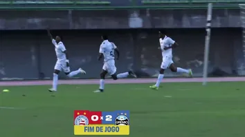 EM CASA, BAHIA PERDE PARA O GRÊMIO NO BRASILEIRO SUB-20 E SE DISTANCIA DE G8