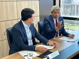 EM BRASÍLIA, JERÔNIMO DISCUTE PROJETOS ESTRATÉGICOS PARA O DESENVOLVIMENTO DA BAHIA