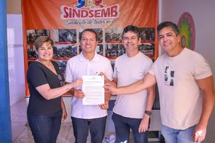 “O SERVIDOR É O MAIOR PATRIMÔNIO DE UMA ADMINISTRAÇÃO PÚBLICA”, DECLARA TITO EM ENCONTRO COM O SINDSEMB