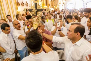 GERALDO DÁ INÍCIO À CAMPANHA ELEITORAL NA IGREJA DO BONFIM: “VAMOS CUIDAR DA CIDADE INTEIRA”