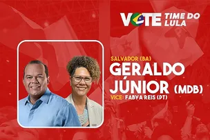 PT BRASIL DESTACA QUALIDADES DOS CANDIDATOS GERALDO E FABYA