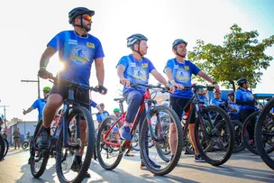 TITO E EMERSON PARTICIPAM DE PASSEIO CICLÍSTICO EM APOIO À CONSTRUÇÃO DO HOSPITAL DO CÂNCER