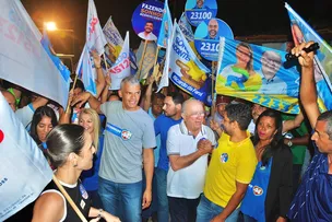MORADORES DO PARQUE IPÊ APOIAM JOSÉ RONALDO EM CAMINHADA