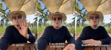ANA MARIA BRAGA COMEMORA RESULTADO NEGATIVO PARA COVID-19 E ANUNCIA RETORNO AO "MAIS VOCÊ"