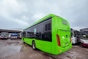 PRIMEIRO ÔNIBUS ELÉTRICO CHEGA A CAMAÇARI PARA TRANSPORTE COLETIVO
