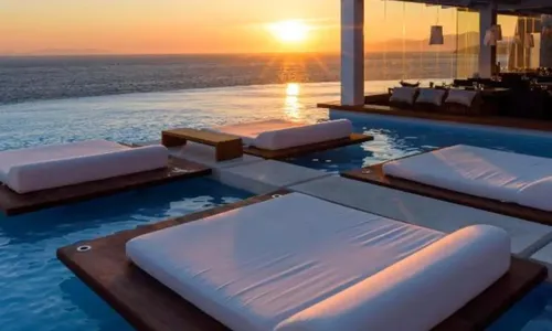 LORE IMPROTA E LÉO SANTANA CURTEM DIAS DE LUXO EM MYKONOS DURANTE TERCEIRA VIAGEM DE FÉRIAS DO ANO