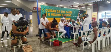 SERVIÇOS DE SAÚDE GRATUITOS SÃO OFERECIDOS NA ESTAÇÃO DE METRÔ PERNAMBUÉS