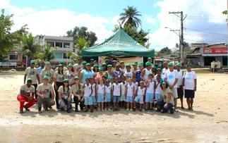 INTERMARÍTIMA PARTICIPA DE CAMPANHA GLOBAL E PROMOVE LIMPEZA NA PRAIA DE SÃO TOMÉ DE PARIPE