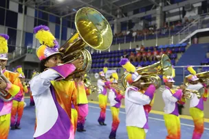 FANFARRAS ESCOLARES ENSAIAM PARA O DESFILE DE 7 DE SETEMBRO