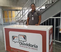 CCR METRÔ BAHIA REALIZA OUVIDORIA ITINERANTE NA ESTAÇÃO ACESSO NORTE