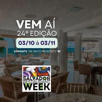 SALVADOR RESTAURANT WEEK CHEGA À 24ª EDIÇÃO COM RESTAURANTES; SAIBA DETALHES
