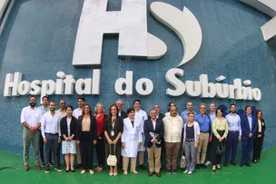 COMITIVA DO BANCO MUNDIAL VISITA HOSPITAL DO SUBÚRBIO EM SALVADOR