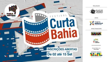 FESTIVAL CURTA BAHIA ABRE INSCRIÇÕES GRATUITAS PARA FILMES PRODUZIDOS NO ESTADO