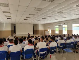 SECRETARIA DAS MULHERES DO ESTADO LEVA 'OXE, ME RESPEITE' PARA ESCOLAS DE BOM JESUS E BROTAS DE MACAÚBAS