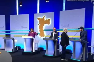DATENA PEDE DESCULPAS APÓS 'PERDER A CABEÇA' EM DEBATE NA TV