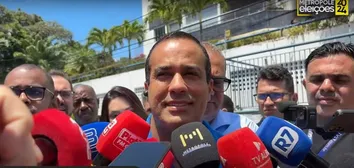EM CONVERSA COM A IMPRENSA, BRUNO REIS IRONIZA GERALDO JÚNIOR: "AQUELE POLÍTICO DE ENROLAÇÃO"