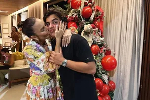 IVETE SANGALO PARABENIZA FILHO E SE DECLARA: 'A MAMÃE TE AMA ALÉM E IFINITO'