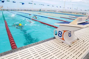 ARENA AQUÁTICA SALVADOR SEDIA PRINCIPAL COMPETIÇÃO DE NATAÇÃO DE BASE DO NORTE-NORDESTE