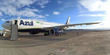 AZUL RECEBE NOVO AVIÃO AIRBUS A330-200