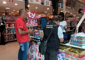OPERAÇÃO CRIANÇA SEGURA FISCALIZA LOJAS DE BRINQUEDOS NA BAHIA