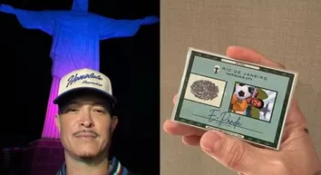 IRMÃO DE BRUNO MARS VISITA O CRISTO REDENTOR E BRINCA COM A SUA NOVA 'IDENTIDADE BRASILEIRA'