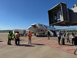 GOL RETORNA AO AEROPORTO SALGADO FILHO COM DUAS AERONAVES TEMÁTICAS: A QUE HOMENAGEIA O RIO GRANDE DO SUL E “MÔNICA 60”