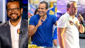 PRIMEIRA PARCIAL DAS ELEIÇÕES MUNICIPAIS APONTA BRUNO REIS COM LARGA VANTAGEM E KLÉBER ROSA COM MAIS VOTOS QUE GERALDO JUNIOR