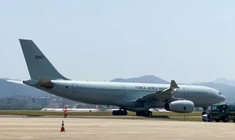 AERONAVE POUSA EM BEIRUTE PARA 2º VOO DE REPATRIAÇÃO DE BRASILEIROS