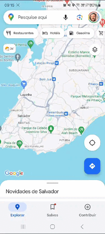 EM PARCERIA COM A CCR METRÔ BAHIA, GOOGLE MAPS DISPONIBILIZA COMPRA DE BILHETES DO METRÔ NO APLICATIVO