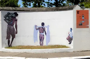 PROJETO TRANSFORMA RUAS DE ITAPUÃ EM GALERIA A CÉU ABERTO; VEJA