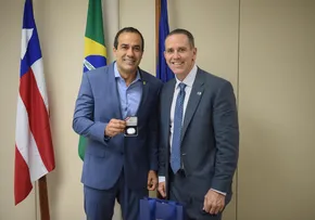 PREFEITO E CÔNSUL-GERAL DOS ESTADOS UNIDOS DISCUTEM AÇÕES PARA SALVADOR