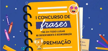 TRE-BA PREMIA ESTUDANTES VENCEDORES DO I CONCURSO DE FRASES COM FOCO NO COMBATE À DESINFORMAÇÃOdo I Concurso de Frases com foco no combate à desinformação