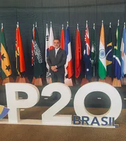 DANIEL ALMEIDA DESTACA IMPORTÂNCIA DO P20 E ENFATIZA TEMAS PRIORITÁRIOS EM COMUM COM O G20
