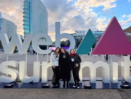 PRESIDENTE DO LIDE SAÚDE BAHIA, AGNALUCE MOREIRA MARCA PRESENÇA NO WEB SUMMIT LISBOA