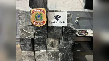 UMA TONELADA DE COCAÍNA É APREENDIDA NO PORTO DE SALVADOR