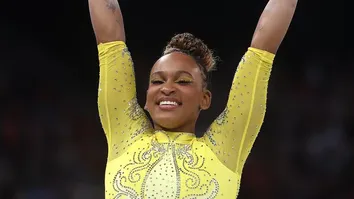 REBECA ANDRADE É ANUNCIADA COMO EMBAIXADORA DOS JOGOS DA JUVENTUDE