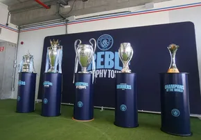 MUSEU DO BAHIA EXIBIRÁ TAÇAS DO MANCHESTER CITY NESTA TERÇA-FEIRA (26)