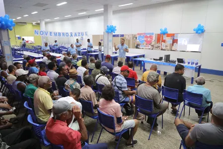 RESTAURANTE POPULAR DE PAU DA LIMA REALIZA AÇÃO DE PREVENÇÃO AO CÂNCER DE PRÓSTATA