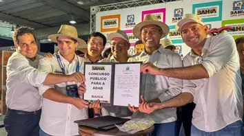 GOVERNADOR AUTORIZA CONCURSO E PROCESSO SELETIVO PARA A ADAB DURANTE A FENAGRO