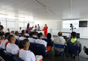 INTERNOS DO COMPLEXO DA MATA ESCURA PARTICIPAM DO SEGUNDO AULÃO PREPARATÓRIO PARA O ENEM-PPL 2024