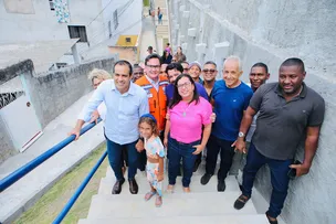 PREFEITURA INAUGURA CONTENÇÃO DE ENCOSTA EM TANCREDO NEVES