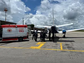 GOVERNO DA BAHIA FAZ TRANSFERÊNCIA AÉREA DE CRIANÇA SOBREVIVENTE DO ACIDENTE NA BR-116 PARA HOSPITAL EM VITÓRIA DA CONQUISTA