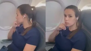 MULHER QUE GRAVOU CASO DA PASSAGEIRA NO AVIÃO PEDE DESCULPAS: 'PODERIA TER EVITADO'