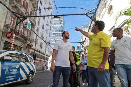 PREFEITURA REALIZA VISTORIA GERAL NO CENTRO HISTÓRICO PARA O NATAL SALVADOR 2024